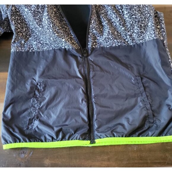 Victoria's Secret PINK Lined Anorak Speckled Hoodie Windbreaker Jacket- XS-S - Picture 9 of 10